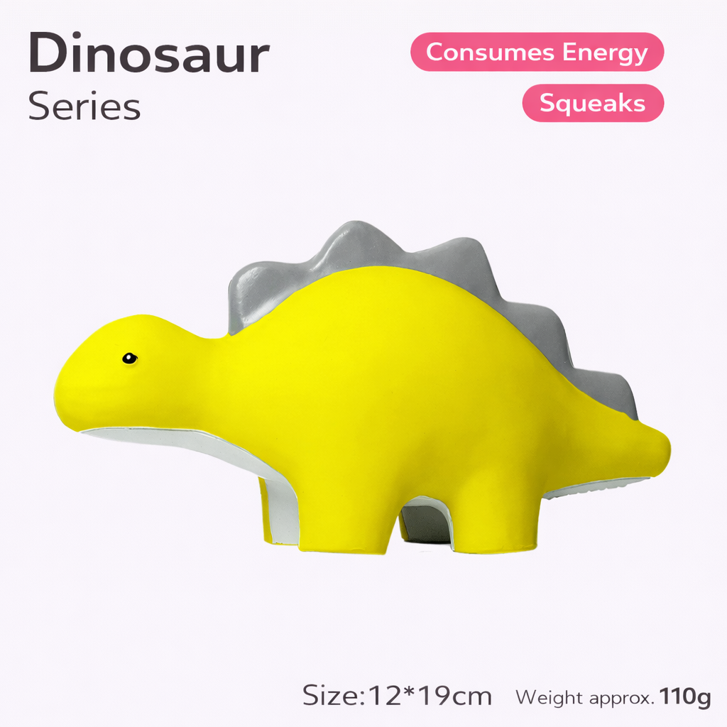 QMONSTER Latex Squeaky Dog Toy